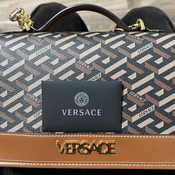 Versace La Greca Signature shoulder bag - Picture 3 of 5